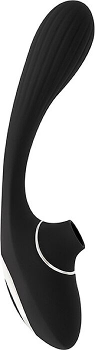 Vibrator S Pleasures Dual Suction met zuigfunctie