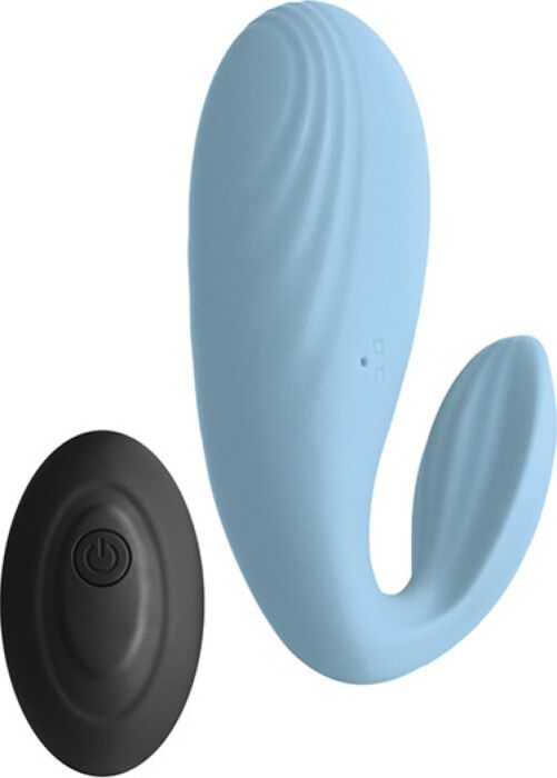 Vibrator S Pleasures Meeva met dubbele motor en afstandsbediening Vibrator S Pleasures Meeva met dubbele motor en afstandsbediening
