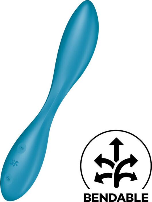 Buigzame Blauwe Vibrator