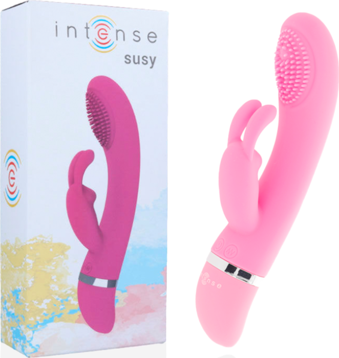 Intense Suzy Oscillerende Roze Vibrator