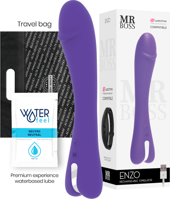 Vibrador MR. BOSS ENZO - Krachtige vibraties met Watchme technologie Vibrador MR. BOSS ENZO - Krachtige vibraties met Watchme technologie