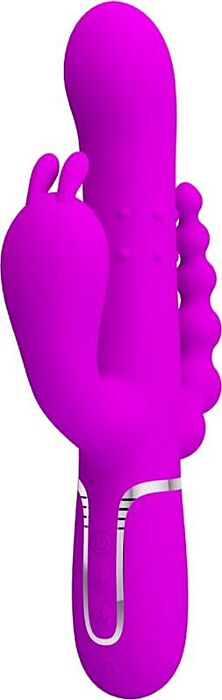 Vibrator Pretty Love Cammy Triple 4 in 1 Roze