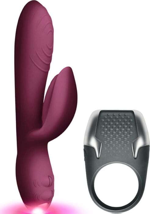 Vibrator Climaximum L'amour Kit Rabbit + Ring Vibrator Climaximum L'amour Kit Rabbit + Ring