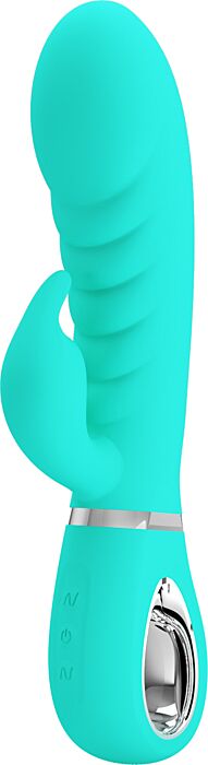 Rabbit vibrator PARTY UP Edward met flexibele stimulator