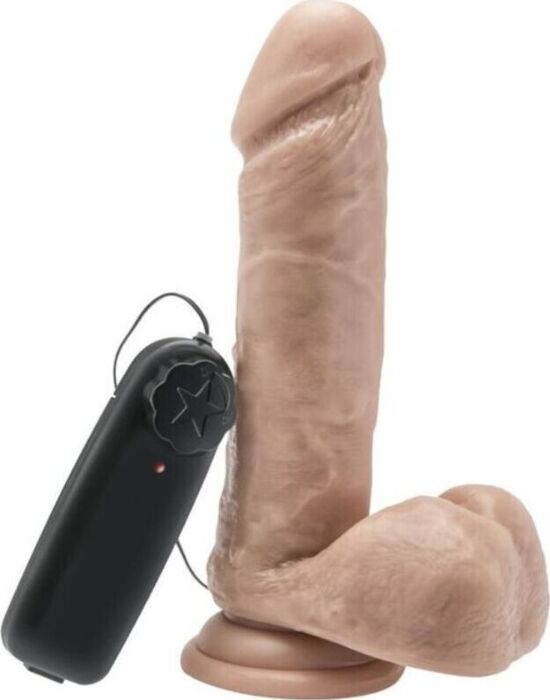 Dildo met vibratie GET REAL 18 cm realistisch Dildo met vibratie GET REAL 18 cm realistisch