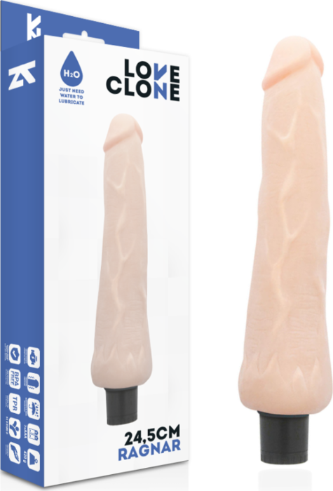 Realistisch Vibrador LOVECLONE RAGNAR met Zelf-smering