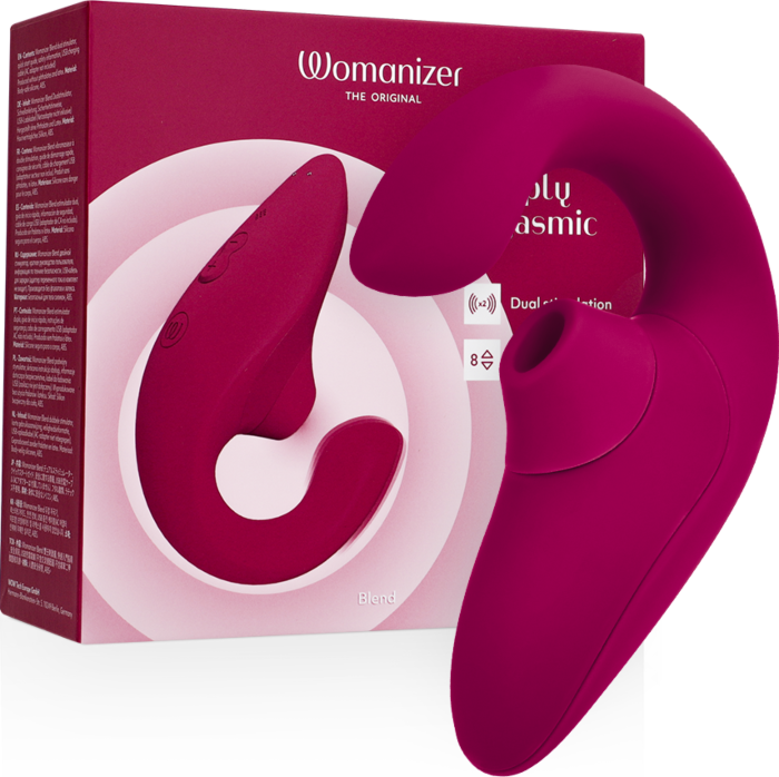 Vibrator Womanizer Blend Fucsia Dubbelfunctie Vibrator Womanizer Blend Fucsia Dubbelfunctie