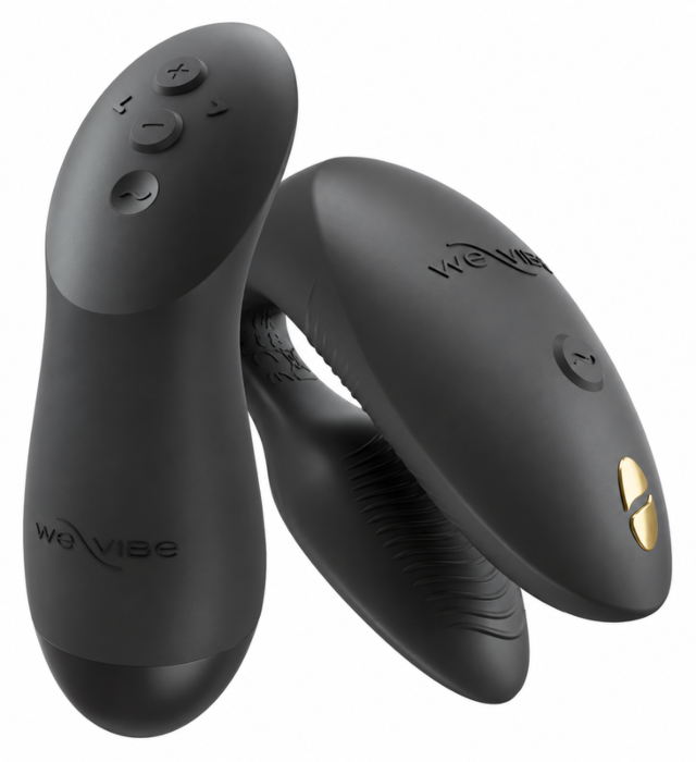 WE-VIBE CHORUS PRO PREMIUM vibrator voor stellen satijnzwart