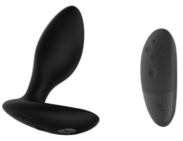 WE VIBE Ditto+ zwarte anale plugvibrator
