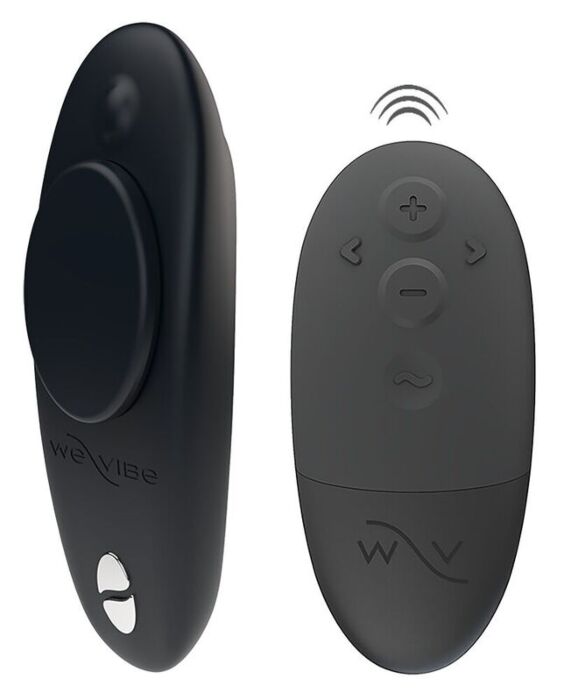 WE-VIBE MOXIE+ zwarte draagbare clitorisvibrator