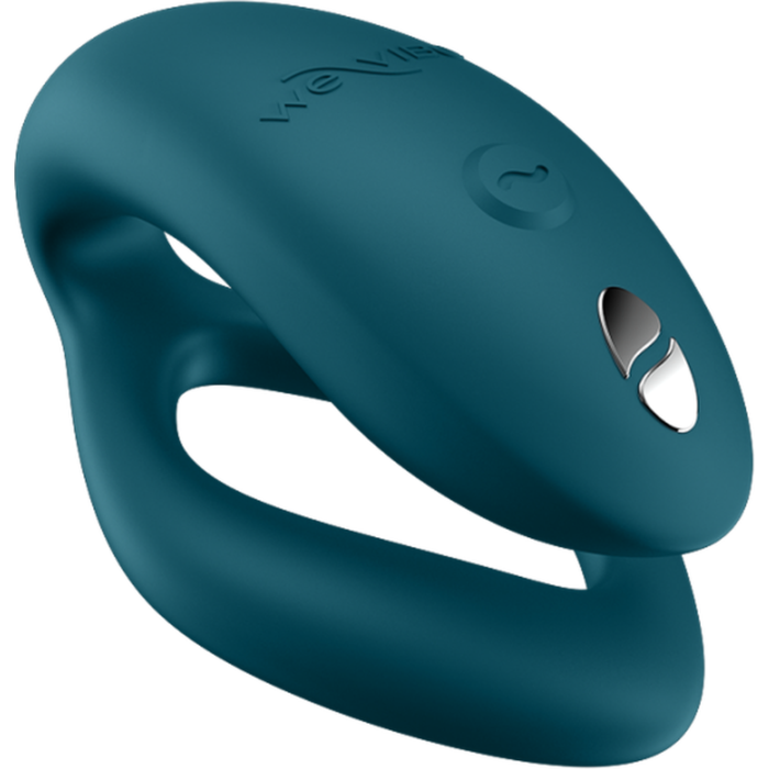 Verstelbare koppelvibrator WE-VIBE SYNC 2 fluweelgroen
