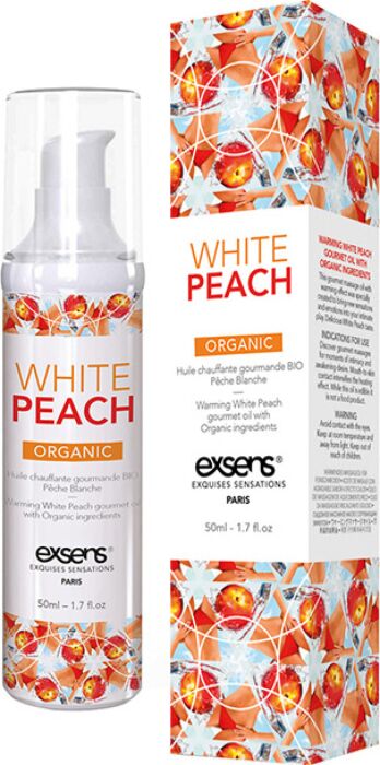 White Peach Oral Pleasure Massage Oil 50 ml