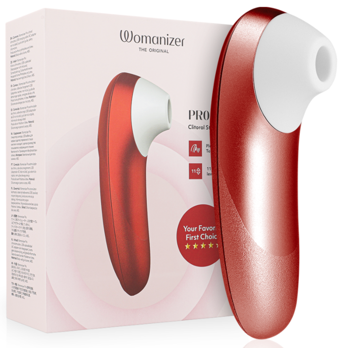 Stimulator Womanizer Pro VIBRANT met luchttechnologie Stimulator Womanizer Pro VIBRANT met luchttechnologie
