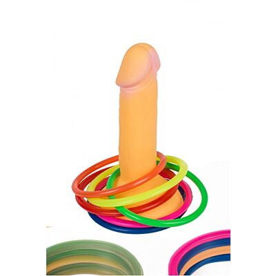JUEGO LANZA ANILLAS PENE