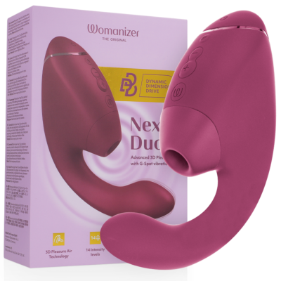 WOMANIZER Duo Next dubbele clitoris- en G-spotstimulator