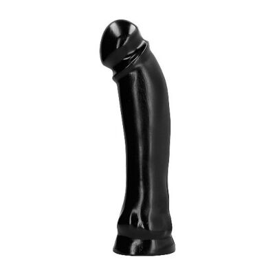 Dildo ALL BLACK DONG 33 cm stevige rechte schacht