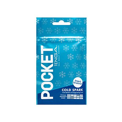 Tenga Pocket Cold Spark masturbator met koel effect