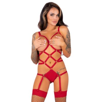 Set Lingerie LIVCO Thiara Rood - Verleidelijk Stijlvol