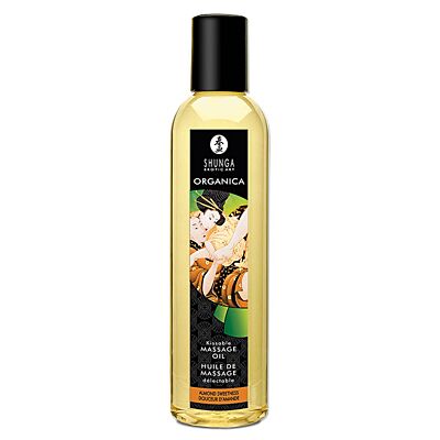 Shunga biologische massageolie Almond Sweetness 60 ml tester
