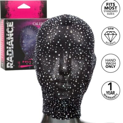 CALEXOTICS Radiance Full Hood capuchon met strass
