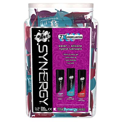 WET SYNERGY 10ML - 144PCS BOWL DISPLAY