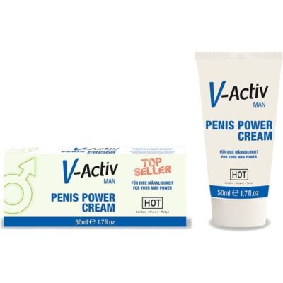 Hot v-activ hombre crema potenciadora de la erecci
