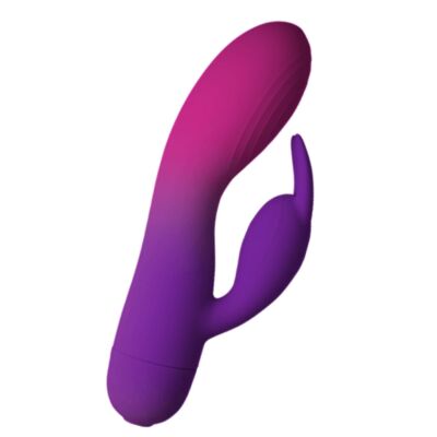 Vibrador Rabbit Rocks-Off Glo-Girl Dubbelfunctie