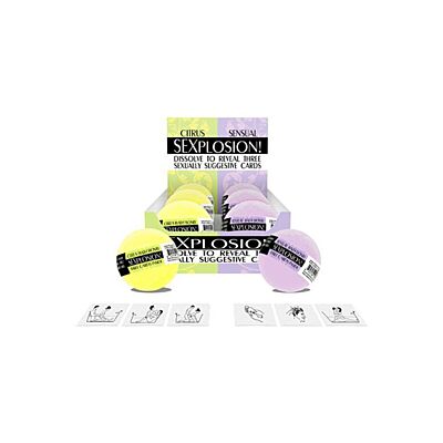 SEXPLOSION badbommen van Kheper Games met kaartjes