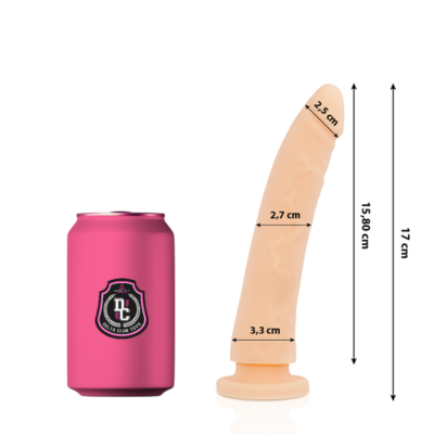 Dildo DELTACLUB 17 cm Realistisch Medische Siliconen