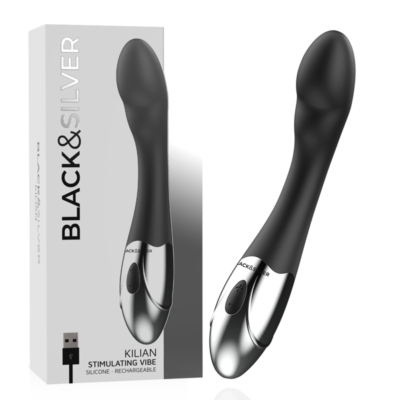 Vibrator BLACK&SILVER KILIAN Uniek Design
