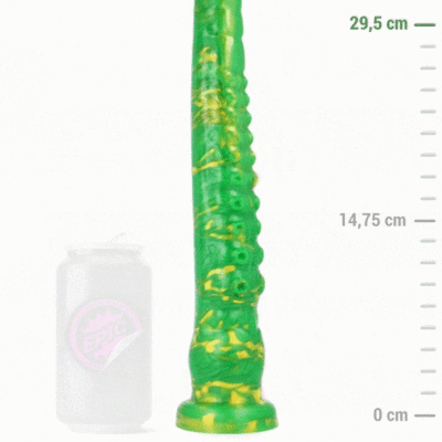 Dildo EPIC Hylos Destello Groen - Ultieme Sensatie