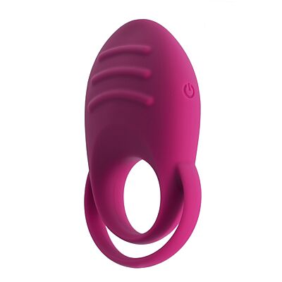 Dubbele vibrerende cockring S Pleasures DUAL COCK RING