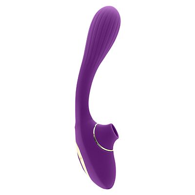 Vibrator S Pleasures Dual Suction met dubbele stimulatie