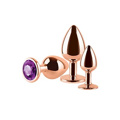 S Pleasures Metal NOAH anaaltplug set — 3 maten