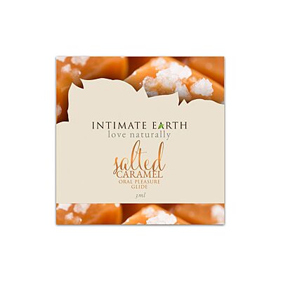 Smaakglijmiddel Intimate Earth Salted Caramel sachet 3ml
