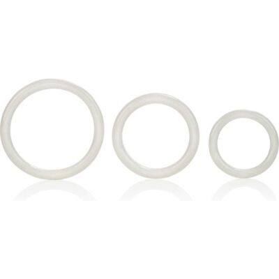 Penisringen CALEXOTICS set glow-in-the-dark (3 maten)