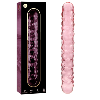 Glas Roze Nebula Dildo