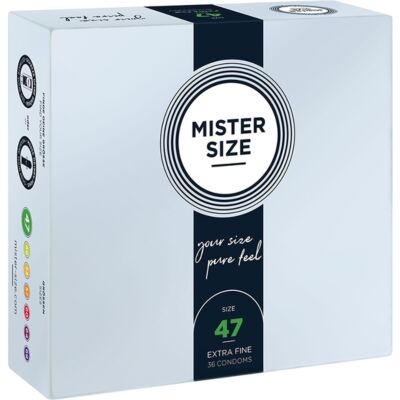 Mister size 47 (36 pack) - extra fino