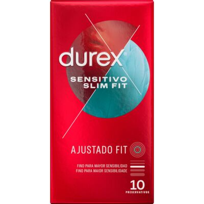 Durex Sensitief Slim 10 stuks - Perfecte Pasvorm