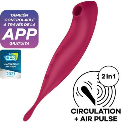 TwirlSuck Vibrator Wand - Roze