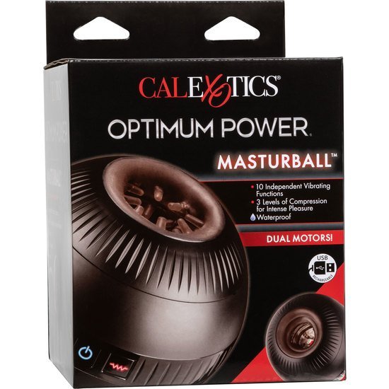 Optimum power masturball - masturbador masculino con vibración