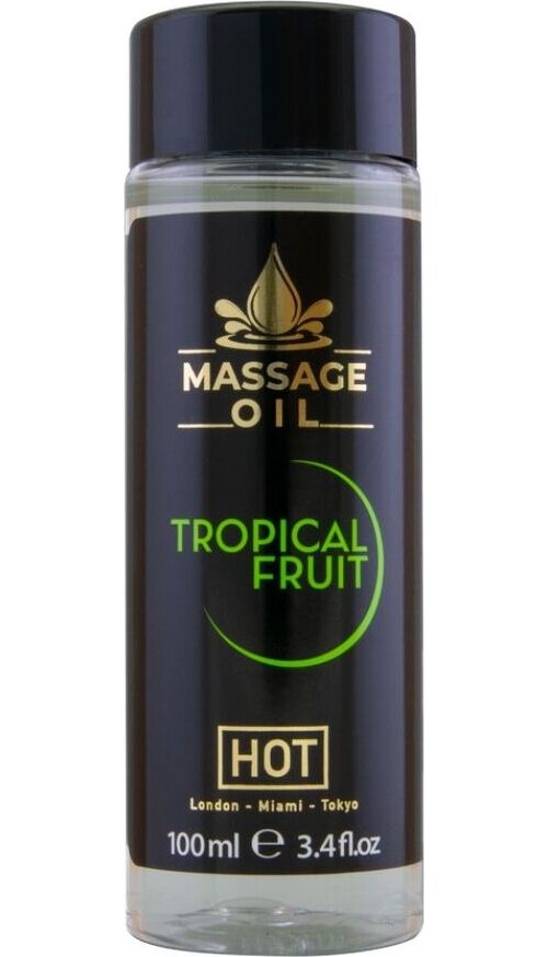 Massageolie HOT Fruta Tropical 100ml - Verzorging en Ontspanning
