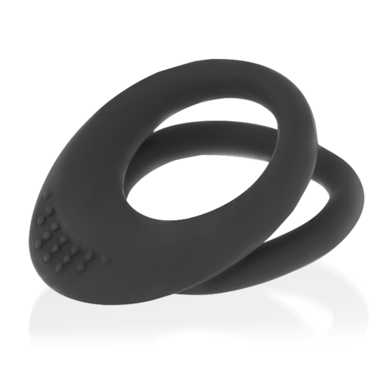 Ohmama Fetish - Dubbele Siliconen Ring 3.5 cm / 4.5 cm