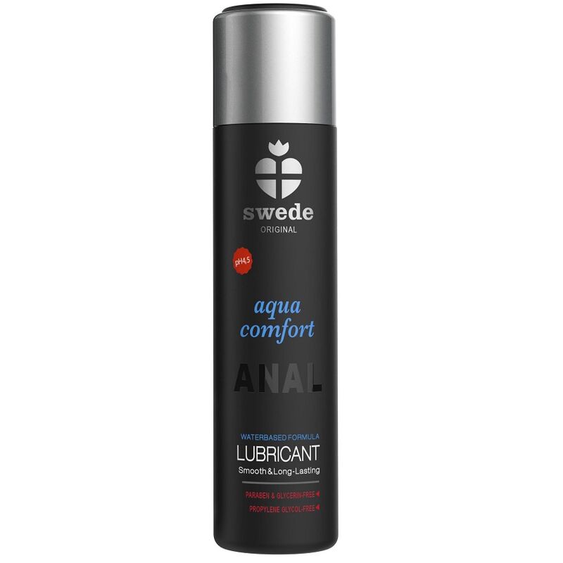Zweden Aqua Comfort Anale Glijmiddel op Waterbasis 60 ml