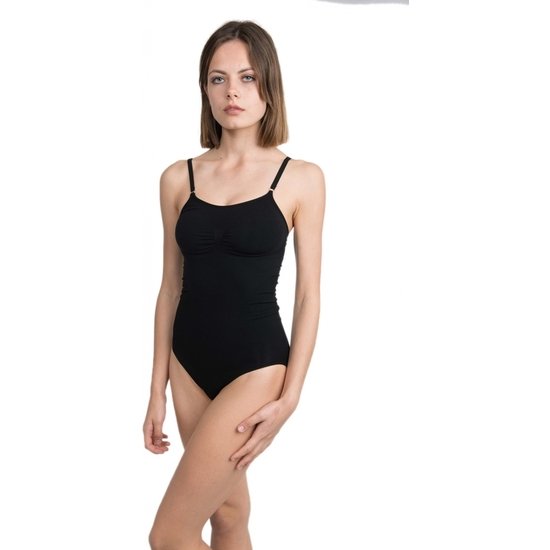 Body up reductor con forma de pecho efecto 3d negro