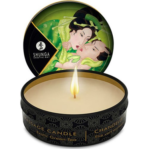 Massage Kaars Shunga Zenitude met Groene Thee Aroma