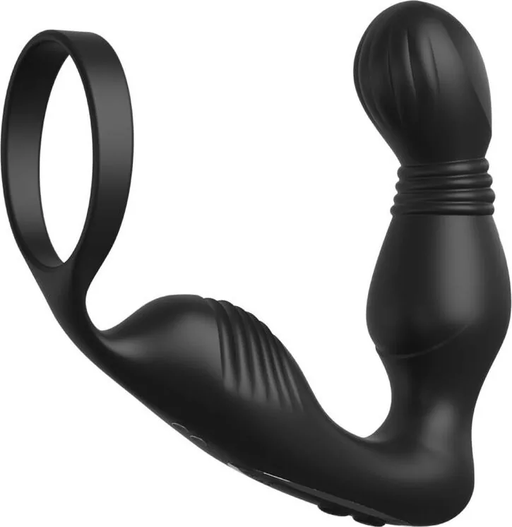 Prostaatmassager Ass-Gasm Pro P-Spot Milker, met ring